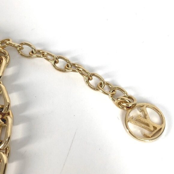 LOUIS VUITTON M62858 Lock Me Padlock Necklace Accessory Chain Long Necklace - Picture 9 of 14